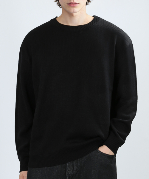 BALANCE ROUND KNIT (чёрный)