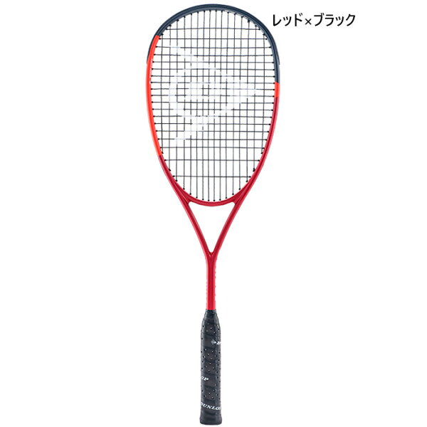 Squash ракетка 25 CX132 для мужчин и женщин — с натяжными струнами, красный цвет DUNLOP DSQ2501