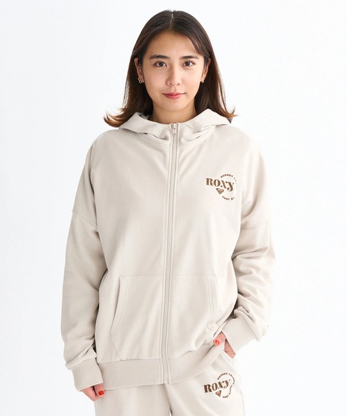 JIVY ZIP HOODIE — худи на молнии, логотип Roki, версия Parker