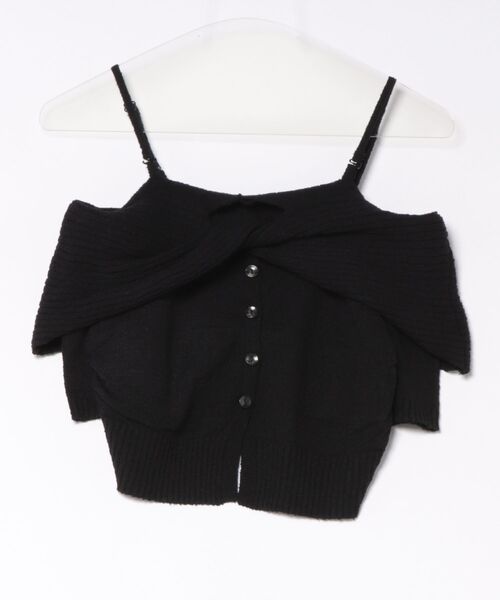 WIDE RIB TWIST OFF SHOULDER KN — широкая резинка, свитер с открытым плечом