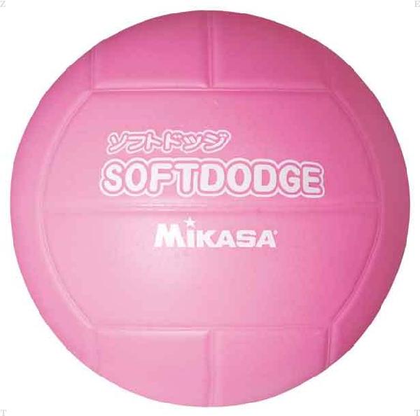 Mikasa Handball/Dodgeball — мяч для вышибал и лёгкой игры «Мягкий» LD-P розовый, юниорский