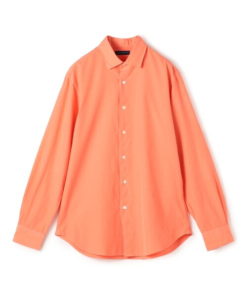 Twin Cotton Semi‑Wide Collar Shirt — рубашка с полушироким воротником