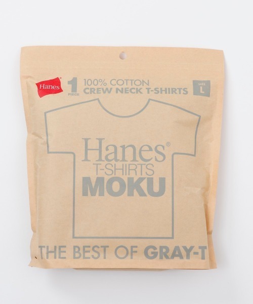 Hanes MOKU клеёнчатая круглая футболка HM1‑D203