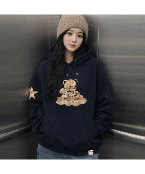 UNISEX Engelwear 4‑цветный футер‑пуловер