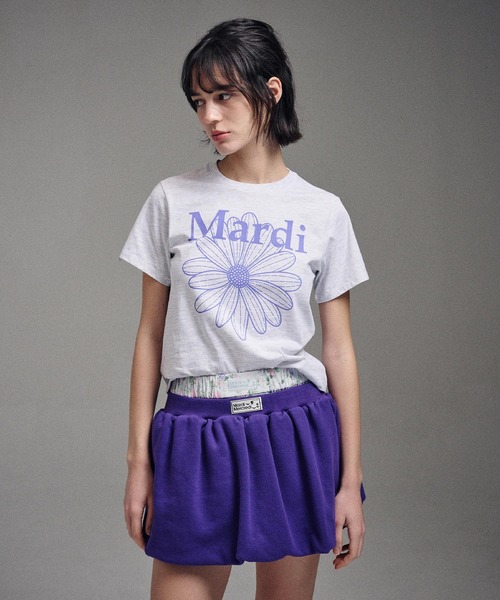 SLIM T‑SHIRT FLOWERMARDI — облегающая футболка Flowermardi