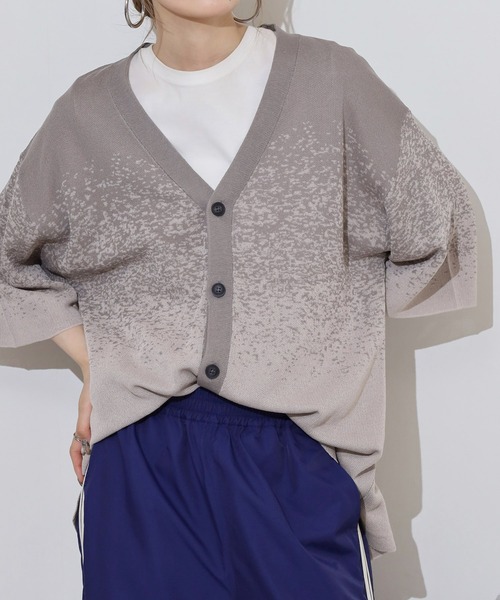 WS select охлаждающий V‑неприкрытый топ‑футболка (5‑минутный эффект) — Samarenit Cardigan