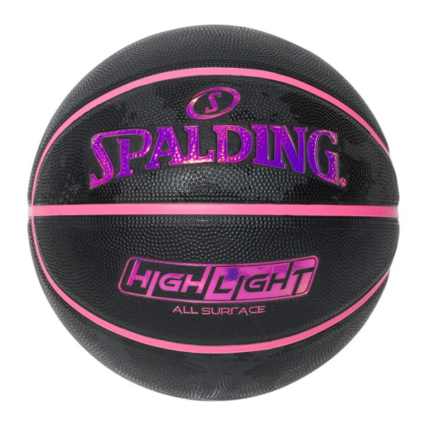 SPALDING 85‑158J — баскетбольный мяч Hy­Light Pink №6 (25SS)