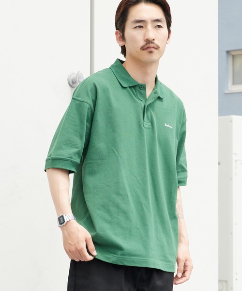 Barbour Hexham OS Fit Polo Shirt — поло Barbour Hexham (летняя коллекция 2026)