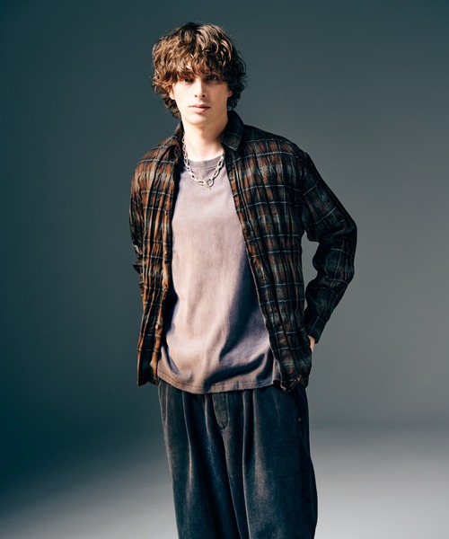Wrinkle Flannel Shirt — фланелевая рубашка с эффектом «мятая» ткань