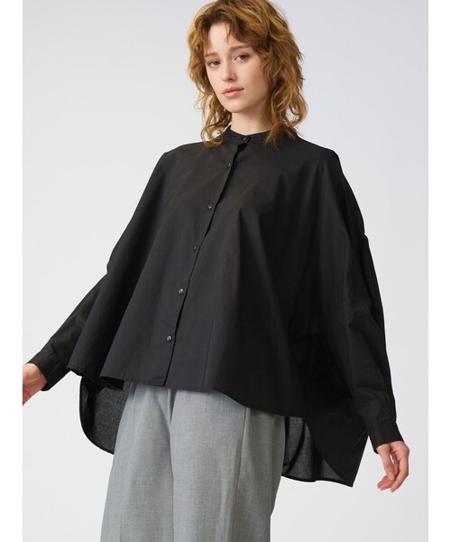mizuiro ind бэк‑гейзер wide‑shirt рубашка