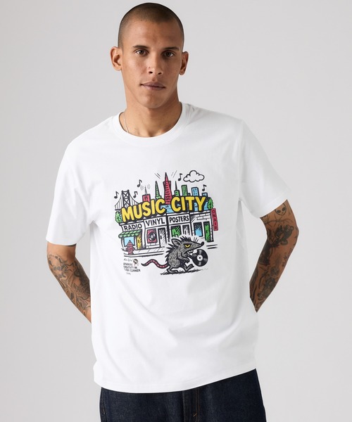 Levi’s Short Sleeve Relaxed Lyraks T-shirt (Levi's)