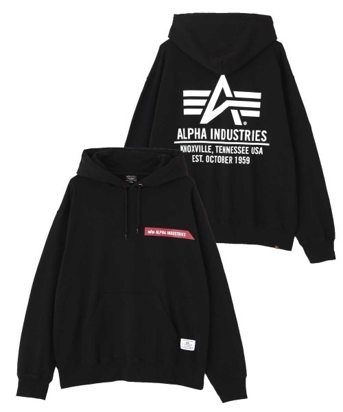 Alpha Industries — Alpha Red Ribbon Hoodie (японская лимитированная версия)
