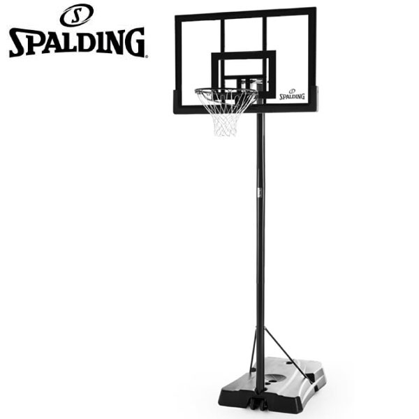SPALDING 42” Highlight Acrylic Portable — уличный баскетбольный щит 42 дюйма (модель 7A1990CN), легкий, микрорельеф, Lafite Sports