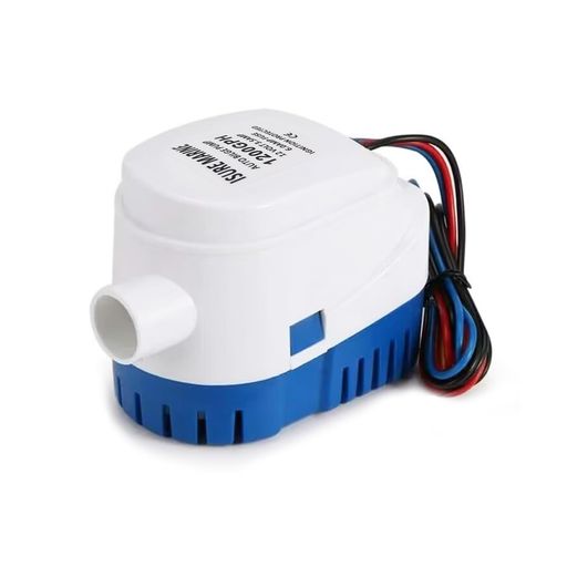 ISURE MARINE 12V — автоматический водяной насос для надувных лодок 1200GPH, встроенный фильтр (1200 GPH)
