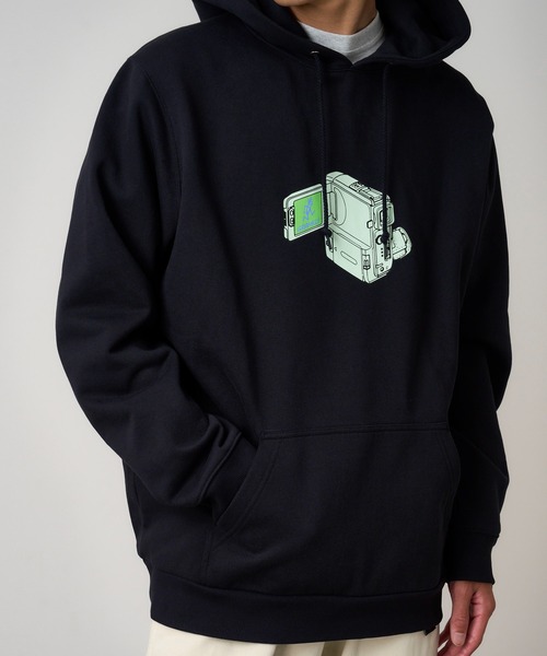 CAMCORDER HOODED SWEATSHIRT — худи с капюшоном и логотипом Camcorder