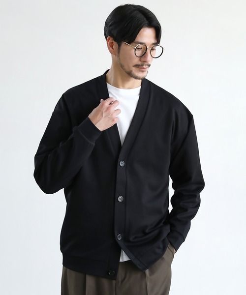 Double garage V-neck cardigan — вязаный V-образный кардиган