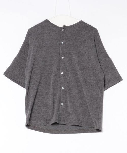 Roll up sleeve button t‑shirt (4 цвета) — футболка с отворотами и пуговицами (Chikashitsu+)