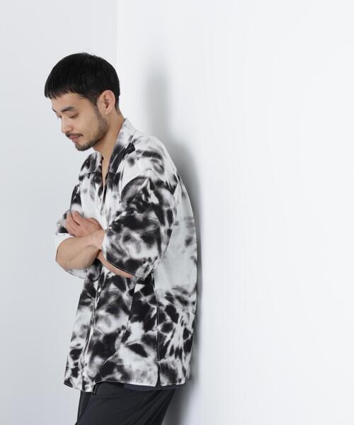 Yowryu Editorial print shirt — редакционная принт‑рубашка