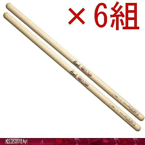 Drumstick Hickory 115HC — криаллакёр, набор из 6 штук, парный, Normal-Normal, Body