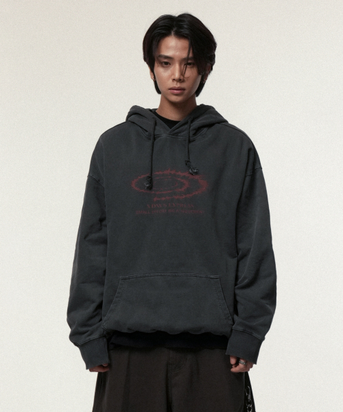Swift Symbol Dying Hoodie — худи, угольный (charcoal)