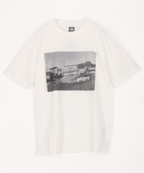 New Balance/Yanagita Небесный футболка с длинным рукавом WT (white)