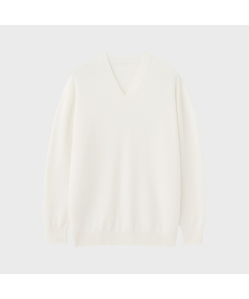 Кашимая ворсованный оверсайз V‑neck four‑color 4‑класс