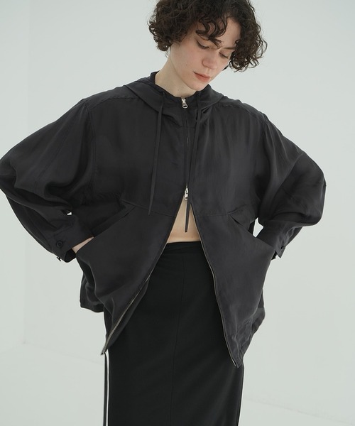 SHEER AIRY ZIP HOODIE — полупрозрачное легкое худи на молнии