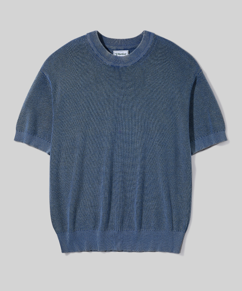 Пигмент WASH round neck нектник [синий]
