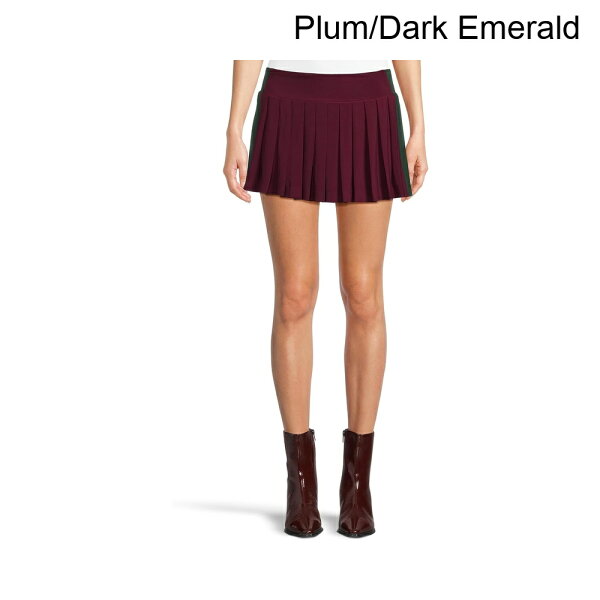 Юбка для пиклбола Norma Kamali Side Stripe Pleated Pickleball Skirt