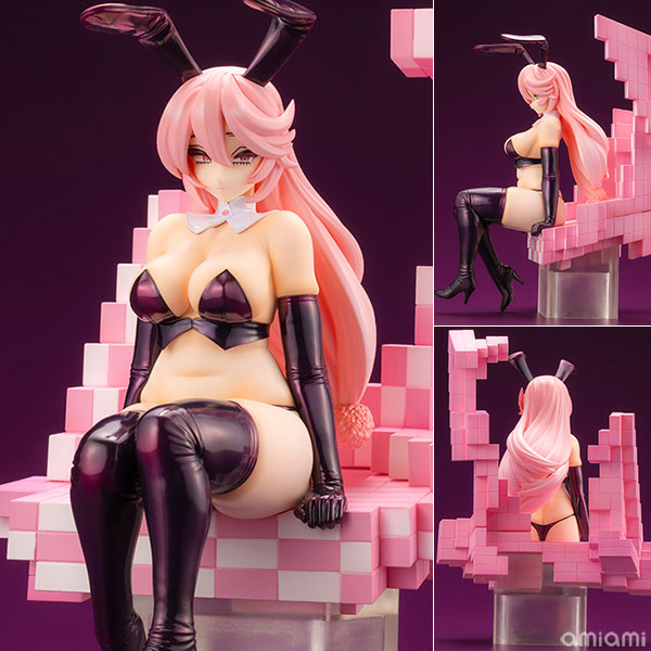 Illustrator Original Azamuki Usagi Sitting Bunny by Kafun 1/7 Complete Figure