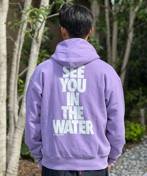 MAGIC NUMBER "SEE YOU IN THE WATER" худи — фиджи суитшот для серфинга