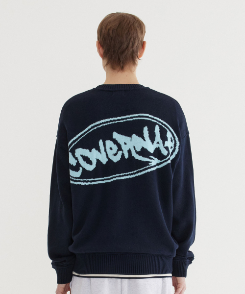 Графитовый нейлон knit dark navy — графитовый трикотаж темно-синий