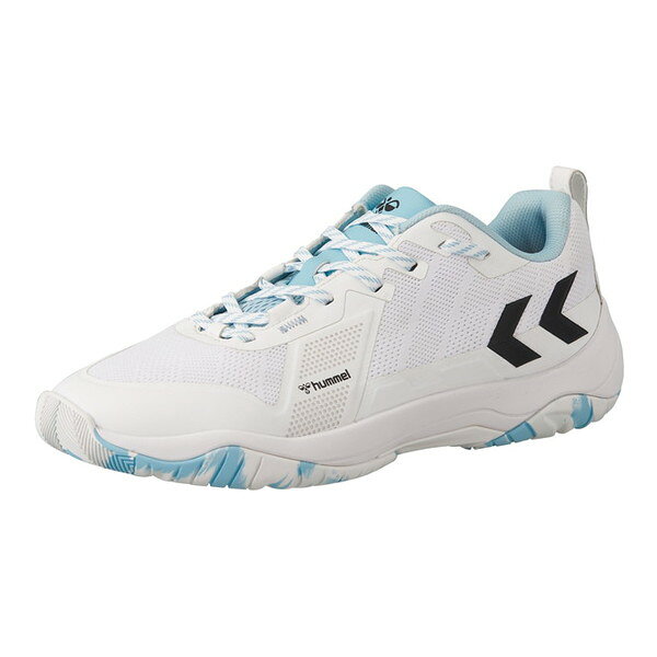 Кроссовки hummel HAS8043 1054 KOMET POWER 3.0 бело‑матовые 26.5 см [для гандбола]