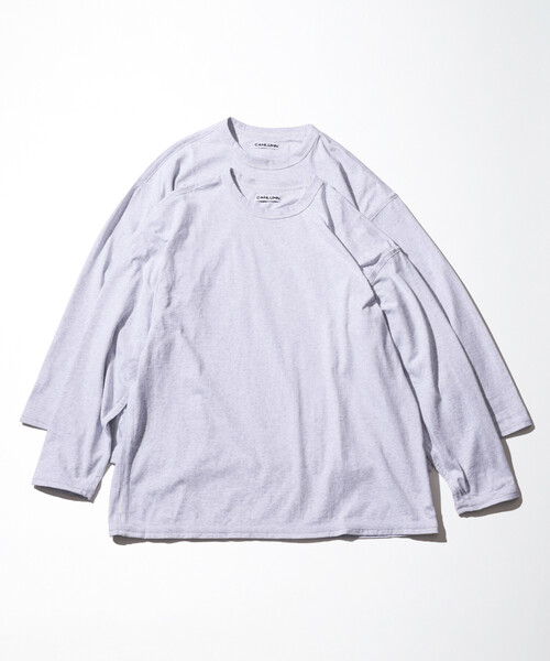 CAHLUMN 2-Pack Reversible Long Sleeve Tee “REGULAR FIT” — 2 штуки, двусторонняя длинносливовая футболка