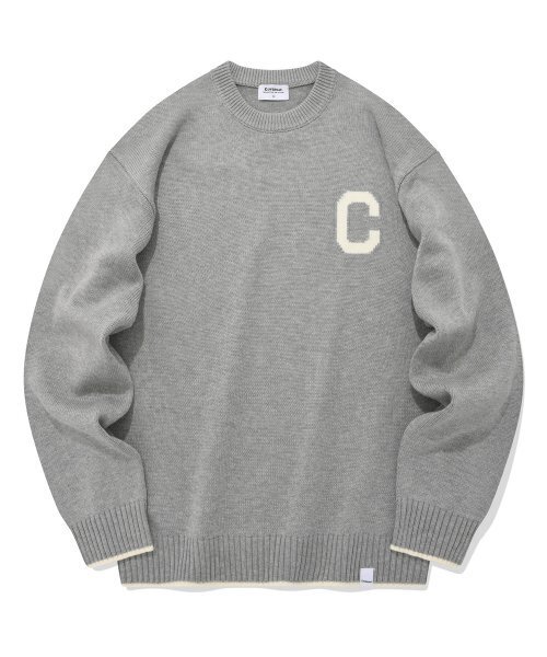 C‑logo кленовый некит футболка 'Merangi Grey'