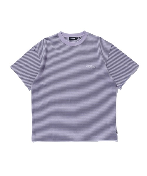 STRIPE S/S TEE — полосатая короткая футболка