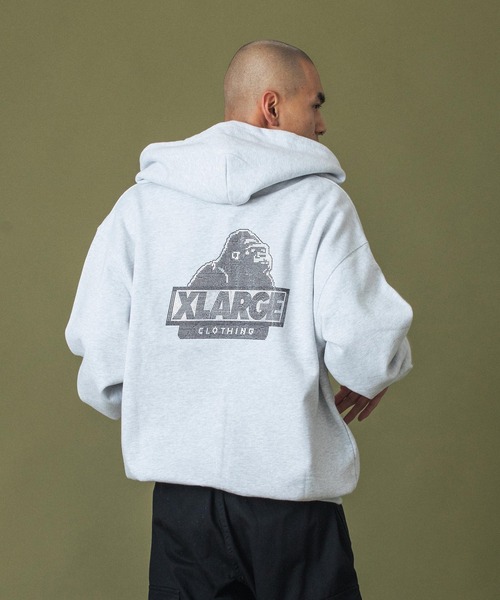 RHINESTONE OG ZIP HOODED SWEATSHIRT — худи с молнией и стразами