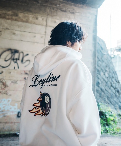 [Leyline] 8ball logo parka
