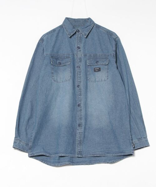 BILLABONG Men [INDIGO COLLECTION] джинсовая рубашка длинный рукав 2025 весна/лето модель / бирюзово‑джинсовая рубашка