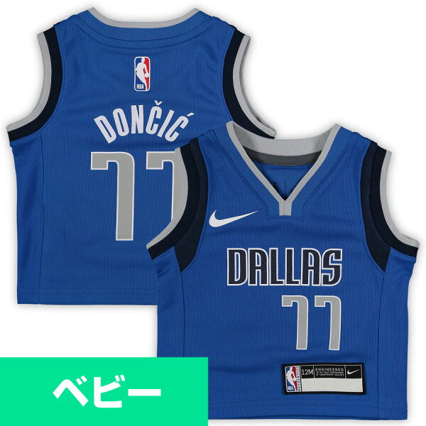 Джерси NBA Luka Dončić — Mavericks 2020/21 Icon Edition (Nike)