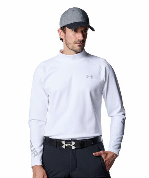 UA Drive Coldweazer Pro Longsleeve Mockneck — золотистый/мужской