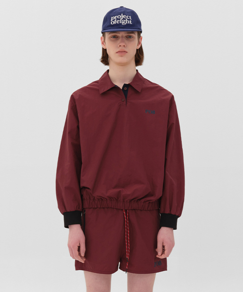 STORM8 NYLON TOP — цвет WINE