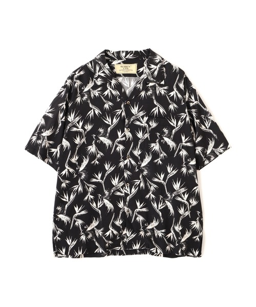 Aloha Shirt "Bird of Paradise Flower" — рубашка-гавайка AVIREX