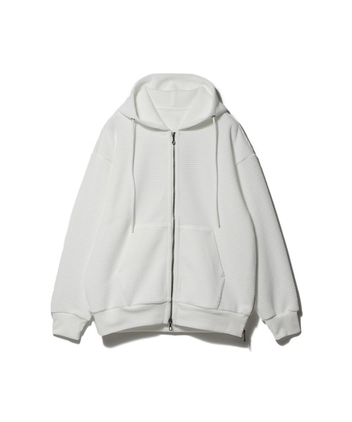 onegravity / blackwaffle zip-up hoodie (джип-фудди)