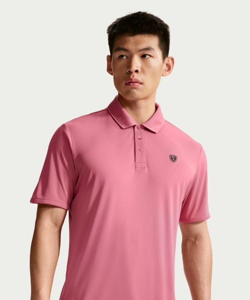 Nike пар Мужской Dri-FIT гольф-поло IB0234-641 Peony