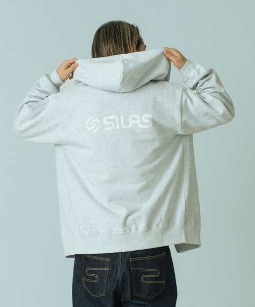 LOGO ZIP SWEAT HOODIE — худи на молнии с логотипом