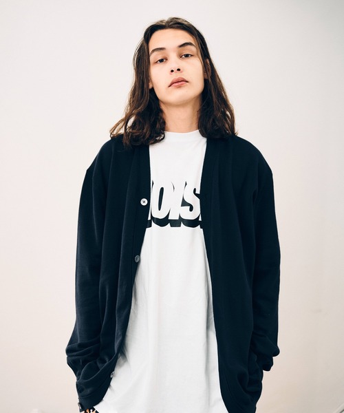 Oversize long cotton cardigan — оверсайз длинный кардиган