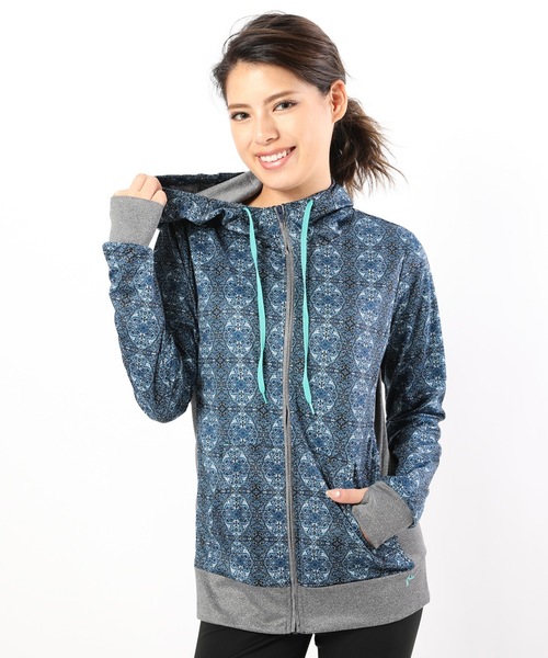 [RUSTY] Ladies Zip‑Up Parka / Yogawear / морской комплект, всепогодный марин‑спорт автод/комплект