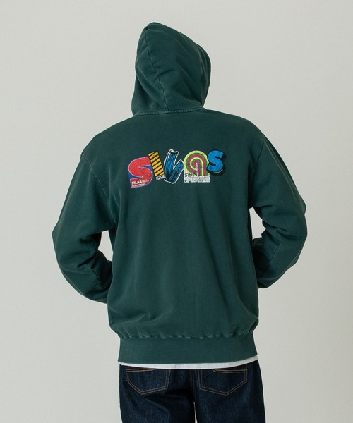 STICKER BOMB ZIP HOODIE — худи с молнией и принтом «sticker bomb»