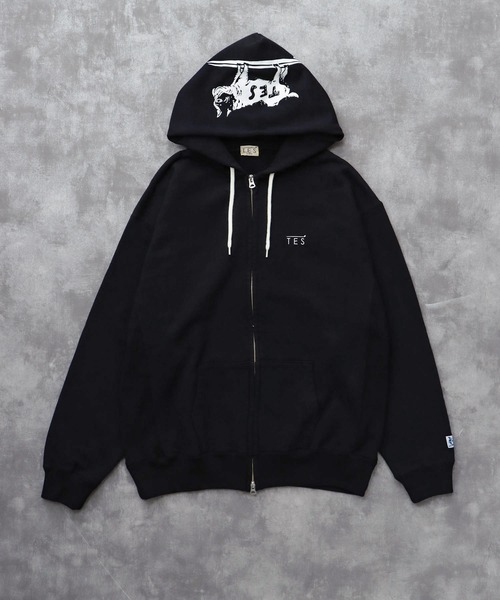 TES Local Crew Zip Parka / свитшот‑пАрка Sweet Parker